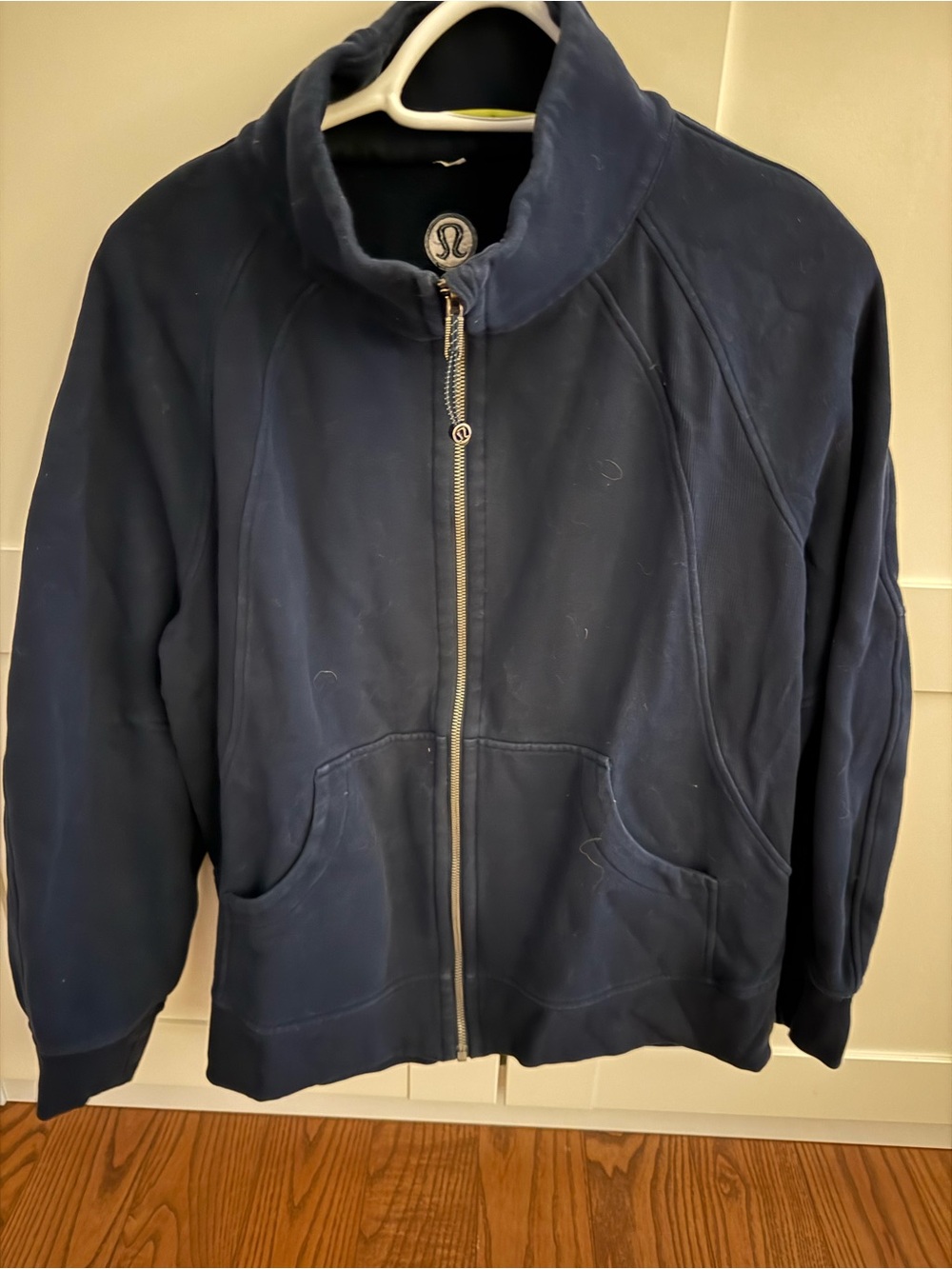 lululemon athletica Men's Navy Full-Zip Sweater